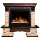 Каминокомплект Realflame Rockland FS25/25'5 AO с очагом Saphir 25.5 750Вт античный дуб