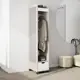 Напольная вешалка Трия Лайт 253707 36x173x46 см ЛДСП цвет белый глянец