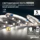 Комплект светодиодной ленты Geniled 03514_09052_17001 60 диодов 5 Вт/м 12 В 90 мм IP65 5 м нейтральный белый свет