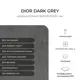 Керамогранит Керамопро Dior Dark Grey 60x60 60x60см цвет серый, цена за упаковку