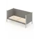 Кровать Solarius Тахта орто основание svetser90-160plat-orto 100 x 101 x 170 см дерево цвет светло-серый, платиновый
