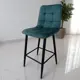 Барный стул Weimei Barny 50x98.5x43 цвет темно-зеленый