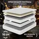 Матрас Piterson Dropen 180x200x16 см независимый пружинный блок 2-спальный