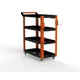 Тележка инструментальная Metalex Тип 1 118095 700x400x950 мм