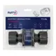 Ручка защелка Punto DK772/BL BL-BK (фик.) черный