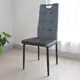 Кухонный стул Weimei Dc611-1 96x52x42 см велюр цвет темно-серый