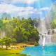 Фотообои Divino Decor В лучах солнца K-048 300x147 см