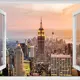 Фотообои Divino Decor Окно с видом на город H-024 200x147 см