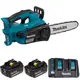 Пила аккумуляторная Makita Duc302 36 В шина 30 см 2x5 Ач АКБ и ЗУ в комплекте