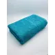 Полотенце махровое 70x140 430г/м.кв с жаккардовым бордюром "греческий" цвет морская волна