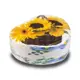 Полотенце Wellness P51 ЦВЕТЫ_13 для ванной и душа, 60x30 см