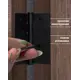 Петля универсальная Vettore 100×75×2.5-4BB MBP чёрный матовый 3 пары