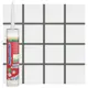 Силиконовый герметик Mapei Mapesil AC 113 Темно-серый, 310 мл