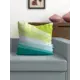 Наволочка декоративная Gustav House из флиса 40x40 "Полосы разноцветные" 2435