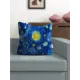 Наволочка декоративная Gustav House из флиса 45x45 "Ван Гог" 663