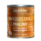 Масло для защиты древесины GOODHIM цвет натуральный 0.75 л