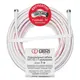 Кабель телевизионный коаксиальный DORI SAT-50 F-разъем-F-разъем + TV-переходник 5 м