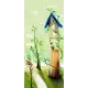 Наклейка для дверей и мебели Wallfix "Сказочная башня" 95x220 см, W055
