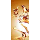 Наклейка для дверей и мебели Wallfix "Всплеск" 95x220 см, W143