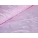 Ткань для шитья бязь ширина 150 см рисунок звезды на розовом, цена за 1 метр погонный