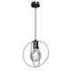 Люстра на штанге VITALUCE V4328-1/1S 1 лампа 3 м² цвет черный