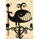 Флюгер стальной Duck&Dog Л03 60x48x42 цвет черный