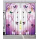 Штора Iris Iris 206H на шторной ленте с закрытыми петлями 145x260 см цвет мультиколор