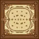 Ковер шерсть Floare-carpet 200200-20961149-0102 200x200 см