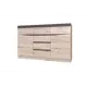 Комод 6 ящиков 149.5x40x93 см ЛДСП цвет бежево-коричневый