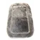 Коврик для ванной комнаты Zalel LB5080_grey 80x50см цвет серый серебристый