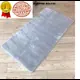 Коврик для ванной комнаты Zalel R3grey 150x80см цвет серый серебристый