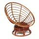 Кресло садовое Tetchair 10523 Papasan 115 см х 98 см х 97 см ротанг коричневый