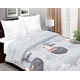 Простыня Home Mercury Лисенок 20708, 214x145 см, поплин, без резинки