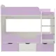 Кровать Кариви КИВи 163x145x73 см ЛДСП цвет светлое дерево 00256-04-25-00