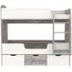 Кровать Кариви КИВи 163x145x73 см ЛДСП цвет светлое дерево 00256-31-04-00