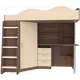 Кровать Кариви КИВи 193x170x88 см ЛДСП цвет бодего темный 00323-03-01-00