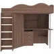 Кровать Кариви КИВи 193x170x88 см ЛДСП цвет бодего темный 00323-03-03-00