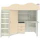 Кровать Кариви КИВи 193x170x88 см ЛДСП цвет дуб молочный 00323-30-01-00