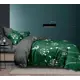 Пододеяльник Home Mercury Изумрудная свежесть 21293, 143x215 см, поплин, цвет зеленый
