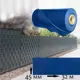 Лента заборная Wallu Ral 5003 синяя 45мм х 32 м 56 зажимов