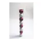 Набор елочных шаров China dans 9920107 6 см пластик разноцветный 8 шт