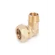 Угол комбинированный 90° Lavita 3/4"x20 мм НР латунь