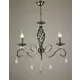 Люстра подвесная Мелодия Света P9680/3_AB__(1) Baroque 3 лампы 12 м² цвет бронза