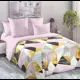 Простыня Home Mercury Кубизм 21816, 214x145 см, перкаль, без резинки
