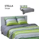Комплект постельного белья Цветные сны Stella 8515249, семейный, поплин цвет серый/серебристый