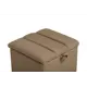 Пуф Мебельная фабрика "мира" 40x40 см цвет коричневый ОМР-11