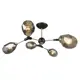 Люстра на штанге Семь огней Sf3330/6c-bk-cr-smk Sf3330/6c-bk-cr-smk 6 ламп 18 м² цвет хром