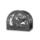 Дровница Grillux Олень сталь 40x50 см