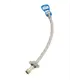 Подводка гибкая для воды Krafter KRLux707 60 см 1/2" внутренняя-внутренняя резьба