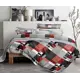 Пододеяльник Home Mercury Стокгольм 23170, 240x220 см, поплин, цвет красный